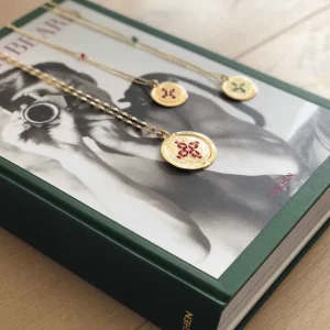 Naode Sautoir Talisman vert Fashion